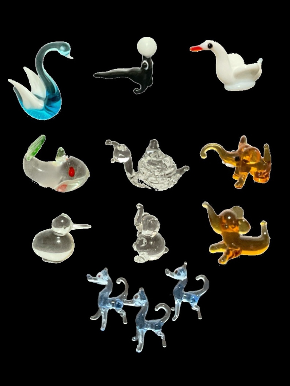 Teensy Tiny Glass Menagerie - Picture 1 of 11